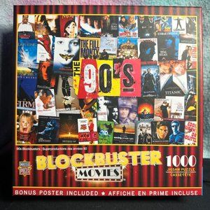 Masterpieces 1000 Piece Jigsaw Puzzle - 90'S Blockbusters